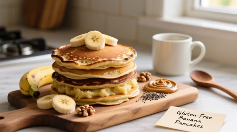 Gluten free banana pancakes recipe science backed fluffy foolproof.jpg