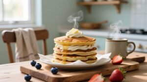 Gluten free cream cheese pancakes recipe fluffy stable foolproof.jpg
