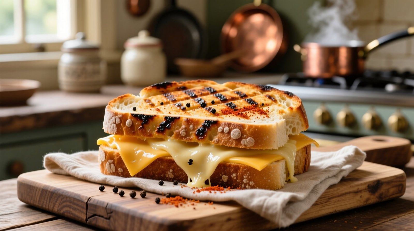 Gourmet Grilled Cheese: Food Science Hacks for Perfect Melt & Crust
