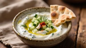 Greek yogurt tzatziki recipe science backed no separation method.jpg