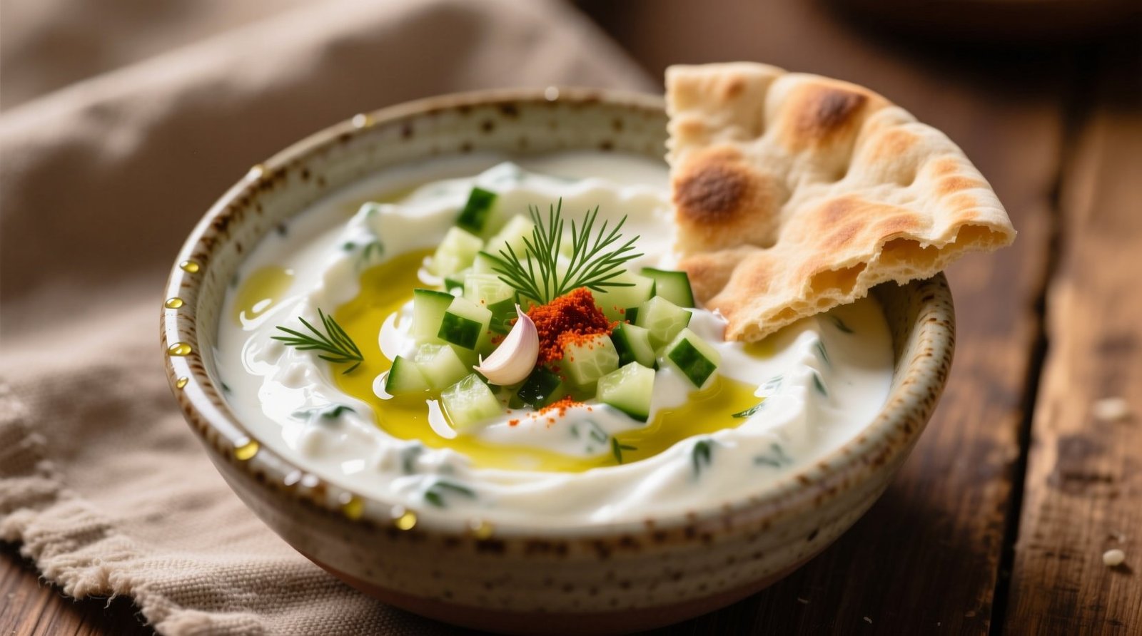 Greek yogurt tzatziki recipe science backed no separation method.jpg