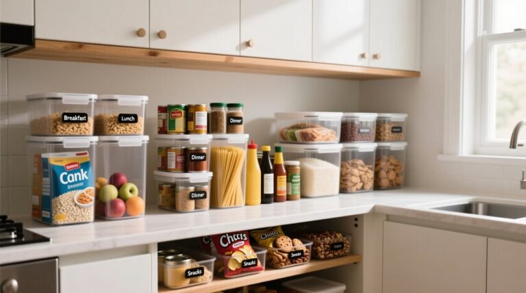 Group items in your pantry by meal to remember what to cook.jpg