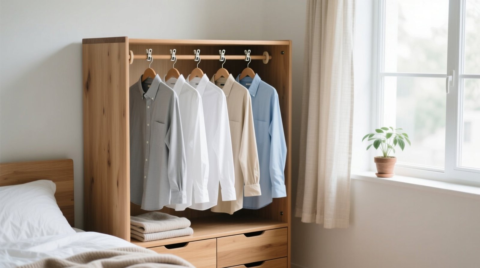 Hang shirts in your drawers with this ingenious hack.jpg