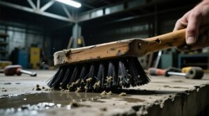 Hard bristle scrub brush uses eco cleaning science surface safe protocols.jpg