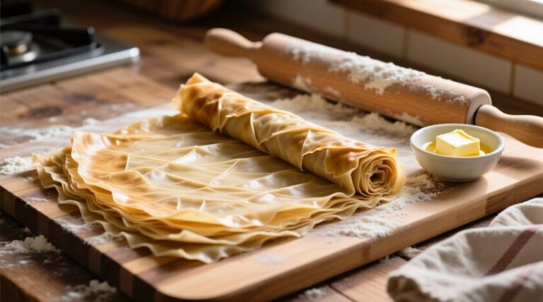 Homemade phyllo dough recipe science backed reliable crisp every time.jpg
