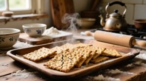 Homemade wheat thins recipe crisp low sodium shelf stable.jpg