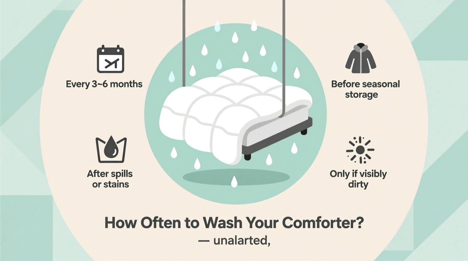 How often to wash comforter science backed frequency by fill use.jpg