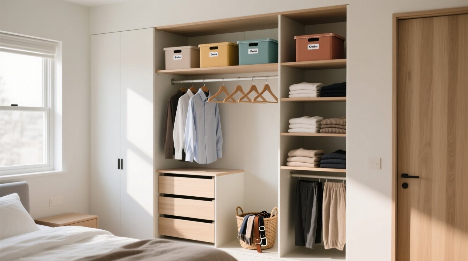 How to arrange your closet for efficiency a textile safe system.jpg
