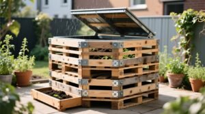 How to build a 15 shipping pallet compost bin step by step.jpg