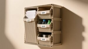 How to build a recycling organizer from corrugated plastic.jpg