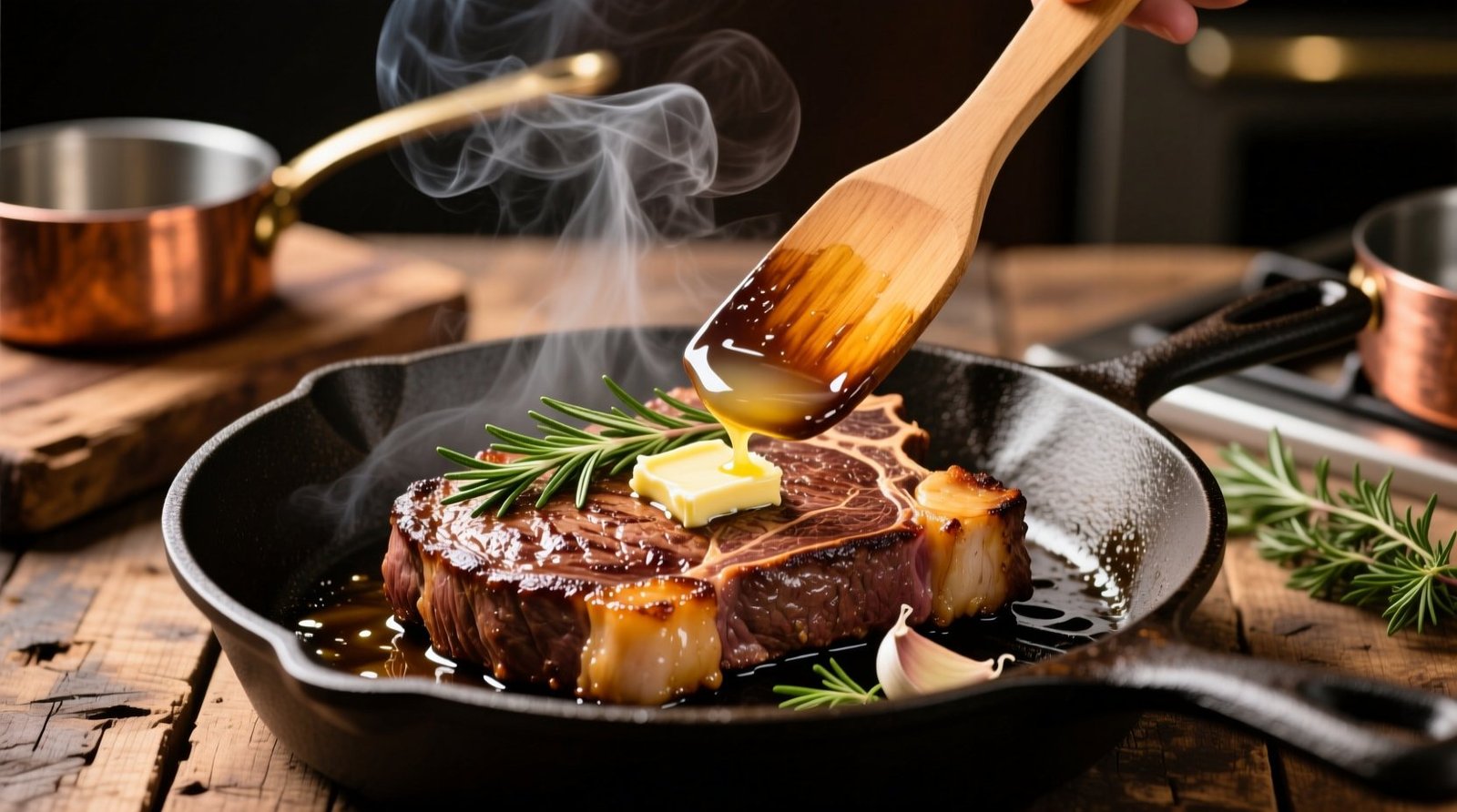 How to butter baste steaks chops fish science backed method.jpg