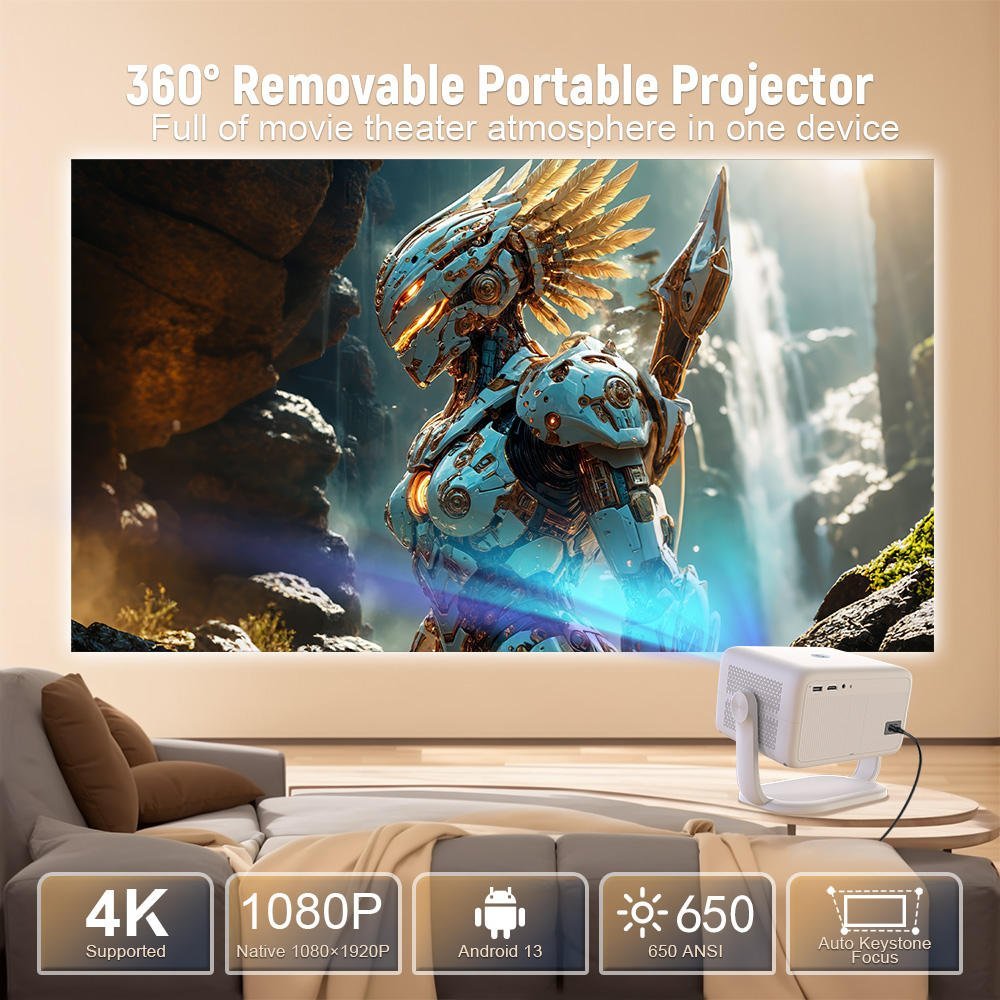 How to choose the best android projectors hd 4k 1080p home theater.jpg