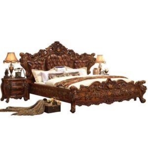 How to choose the best antique wooden bed set for bedroom furniture.jpg