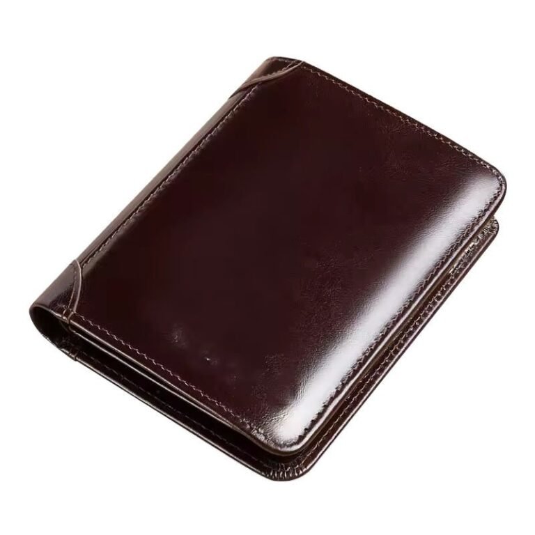 How to choose the best billfold leather violet wallet for men.jpg