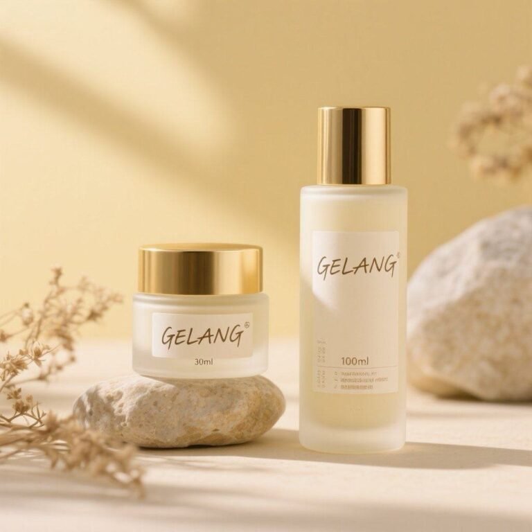 How to choose the best cosmetics skin serum frost glass cream matt light gold packaging.jpg