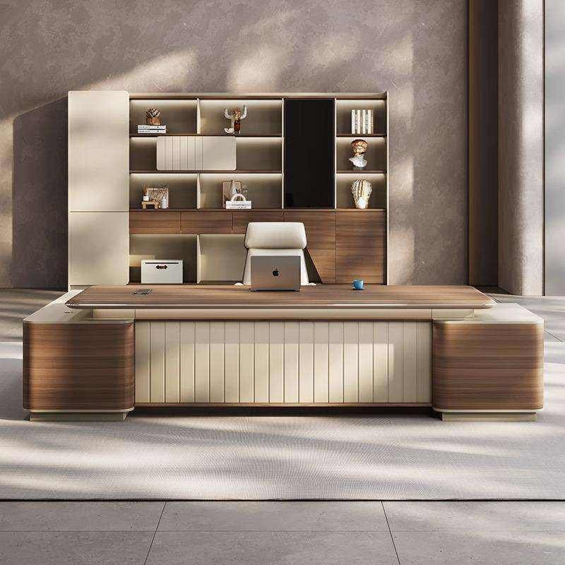 How to choose the best desk light oak cream beige executive model.jpg