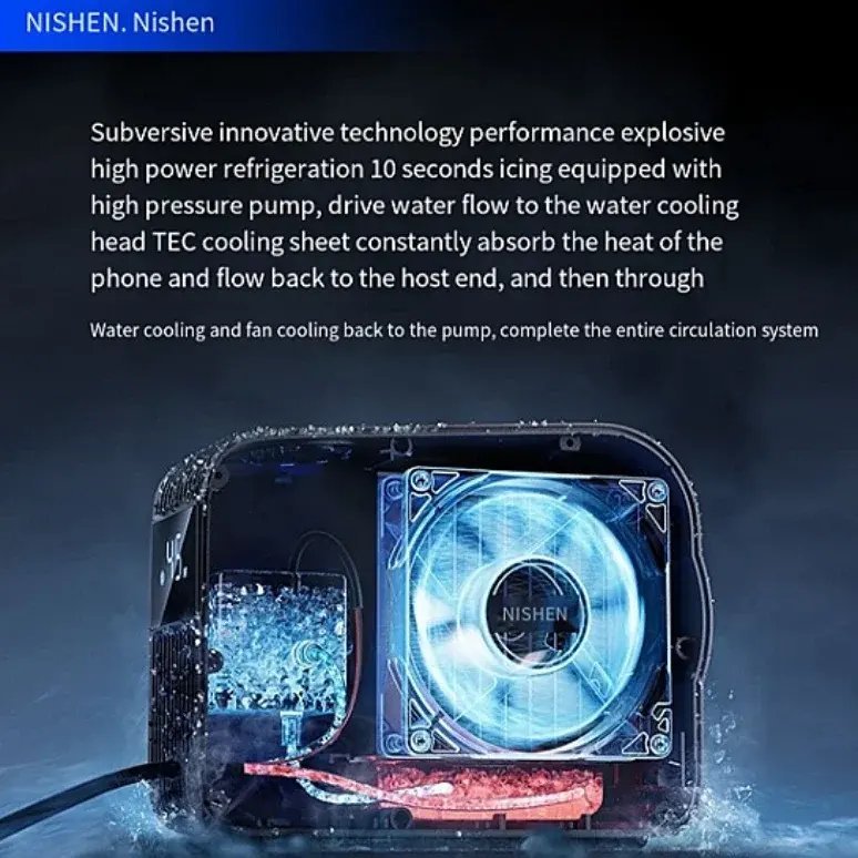 How to choose the best phone cooler mobile radiator water cooled system.jpg