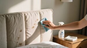 How to clean a fabric headboard eco safe fiber safe methods.jpg