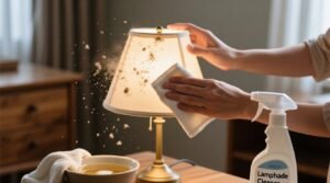 How to clean a lampshade eco safe methods by material stain type.jpg