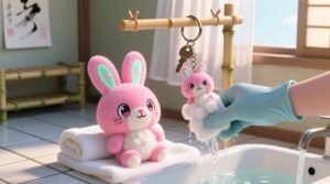 How to clean a plush anime keychain safely.jpg