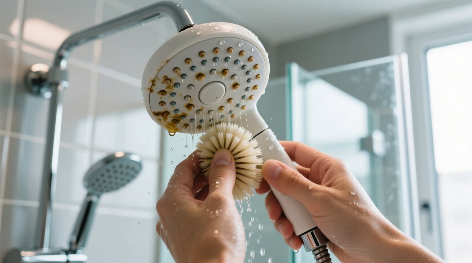 How to clean a showerhead eco friendly non toxic material safe methods.jpg