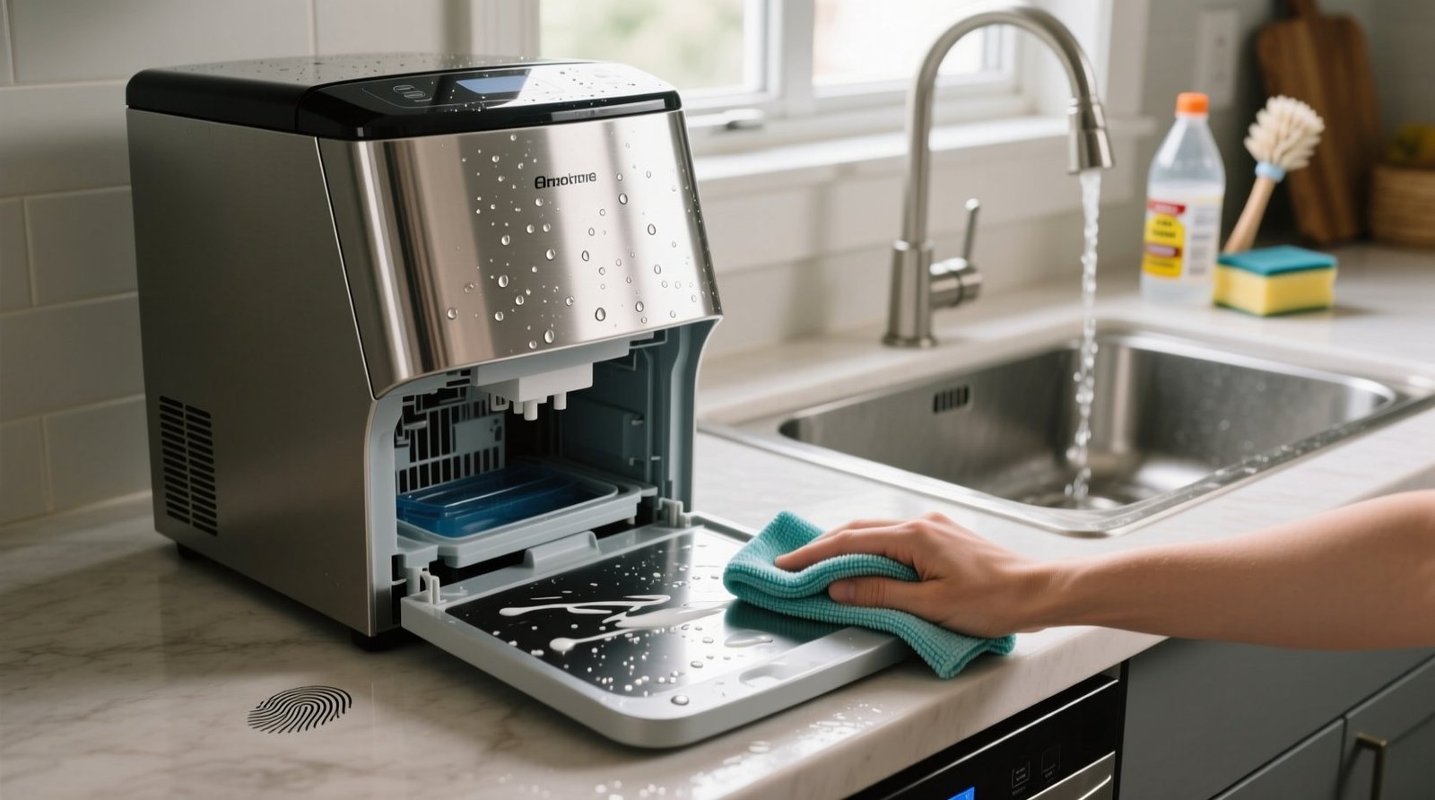 How to clean countertop ice maker step by step nsf validated guide.jpg