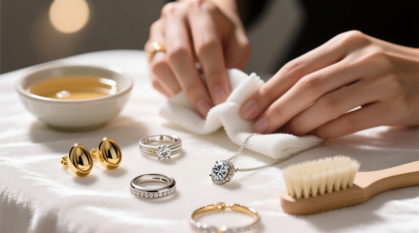 How to clean jewelry non toxic gem safe eco methods.jpg