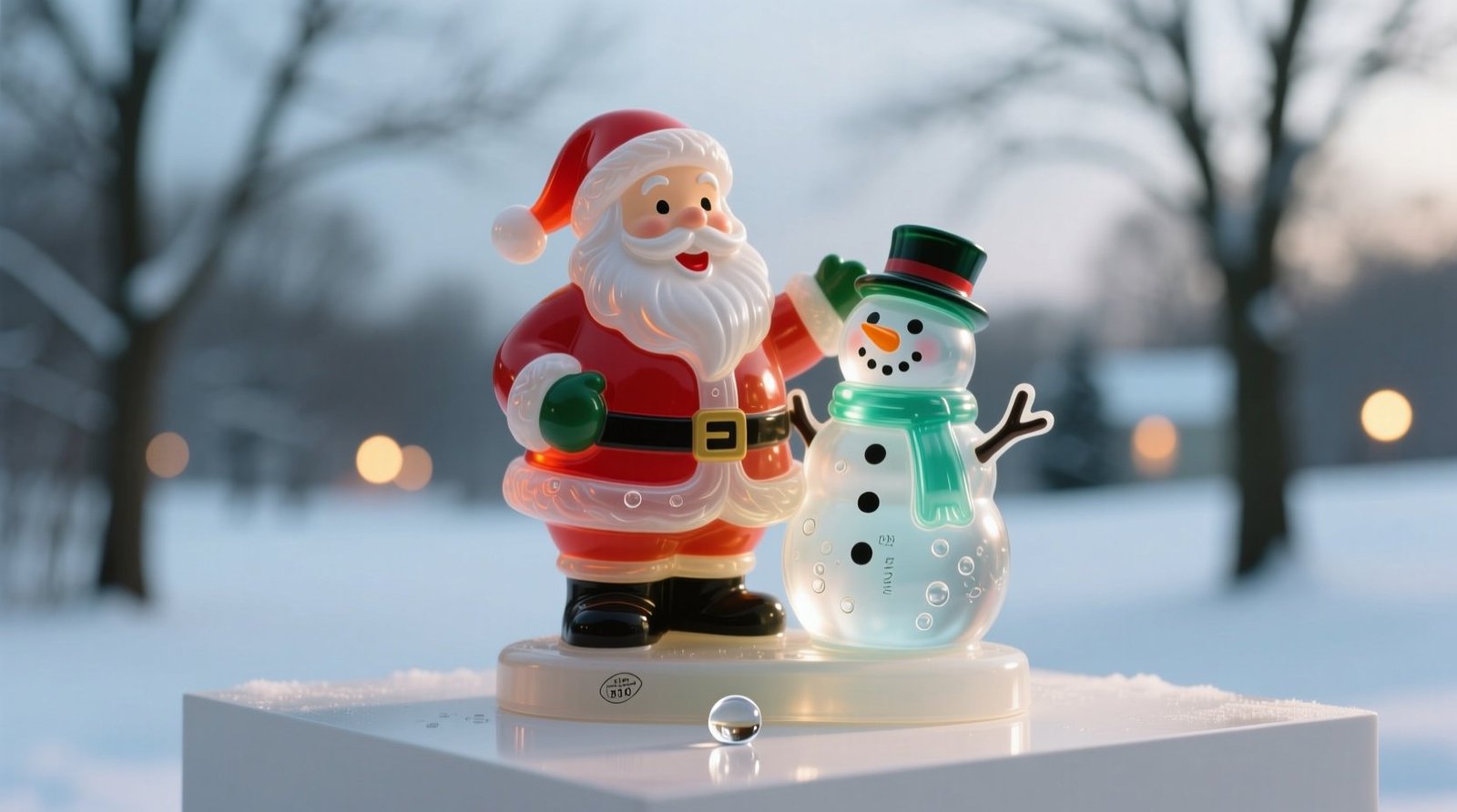 How to clean restore christmas blow molds eco safely.jpg