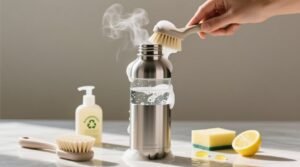 How to clean reusable water bottle non toxic microbial safe methods.jpg