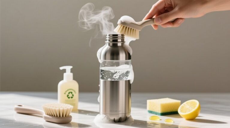 How to clean reusable water bottle non toxic microbial safe methods.jpg