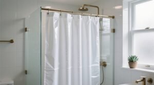 How to clean shower curtain liner eco safe mold resistant septic safe.jpg