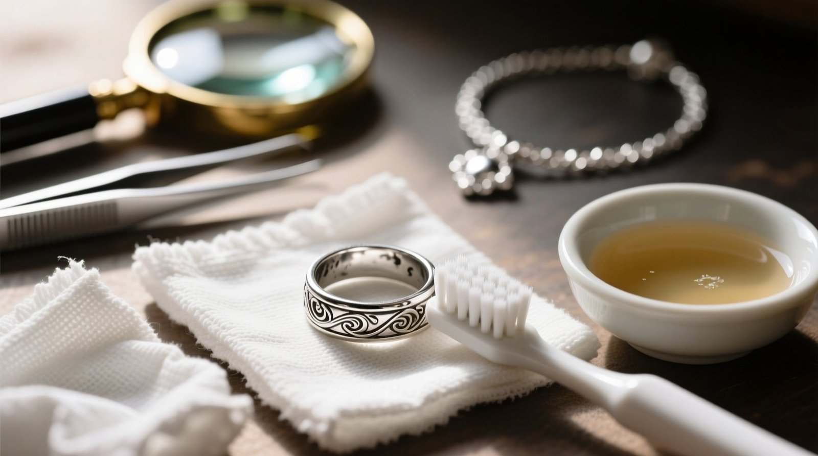 How to clean silver jewelry non toxic material safe methods.jpg