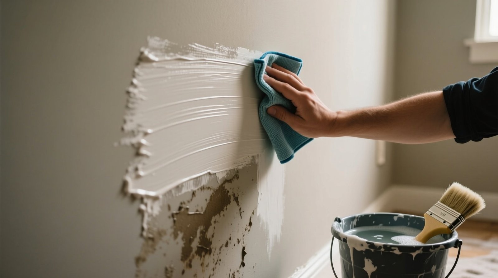 How to clean walls with flat paint non toxic streak free methods.jpg