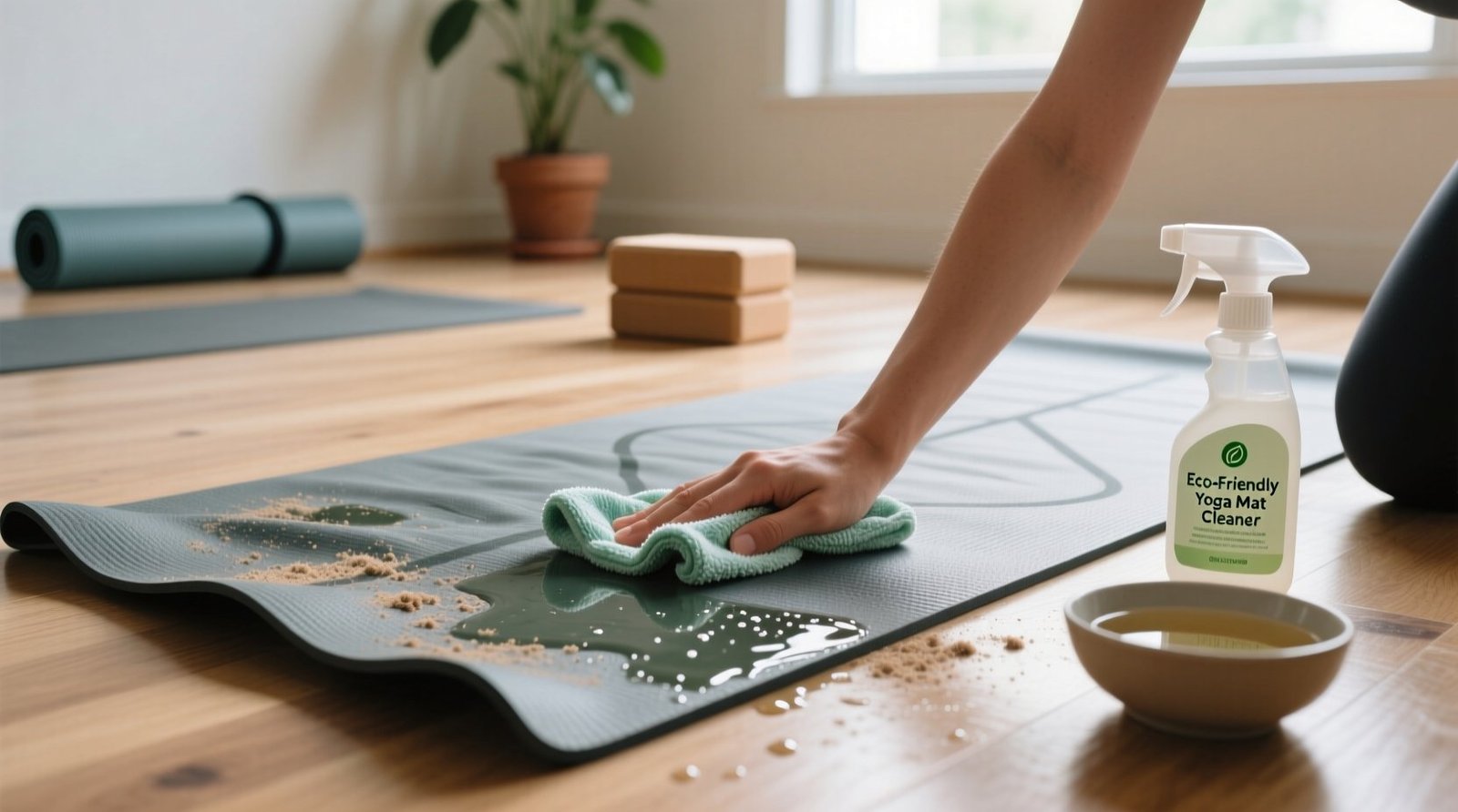 How to clean yoga mat non toxic material safe methods.jpg