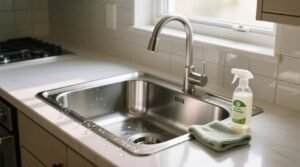 How to clean your kitchen sink science backed 5 minute method.jpg