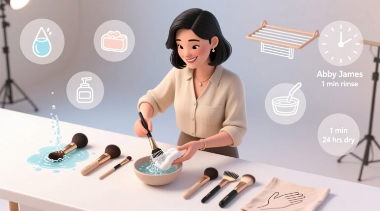 How to clean your makeup brushes step by step guide with abby james.jpg