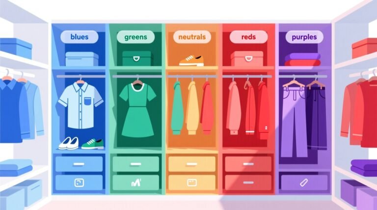 How to color code a closet a textile safe space optimized system.jpg