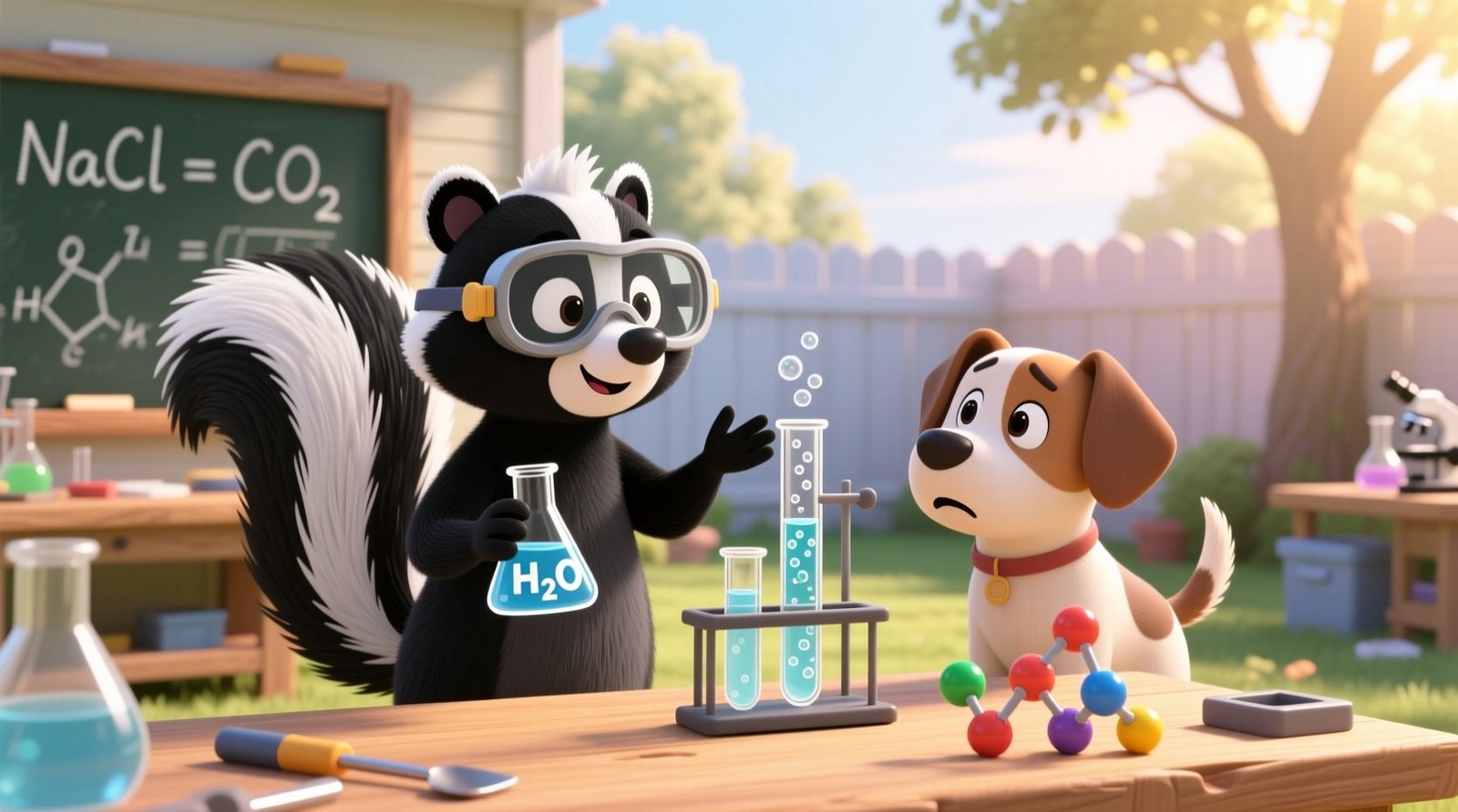 How to de skunk your dog with simple safe chemistry.jpg