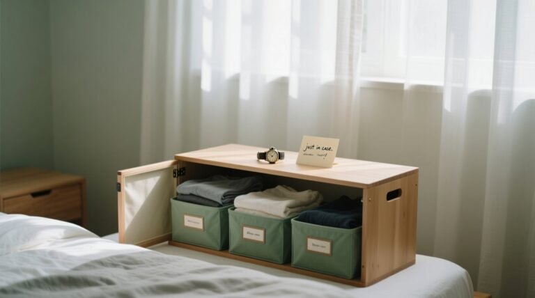 How to declutter just in case items a textile safe space smart system.jpg