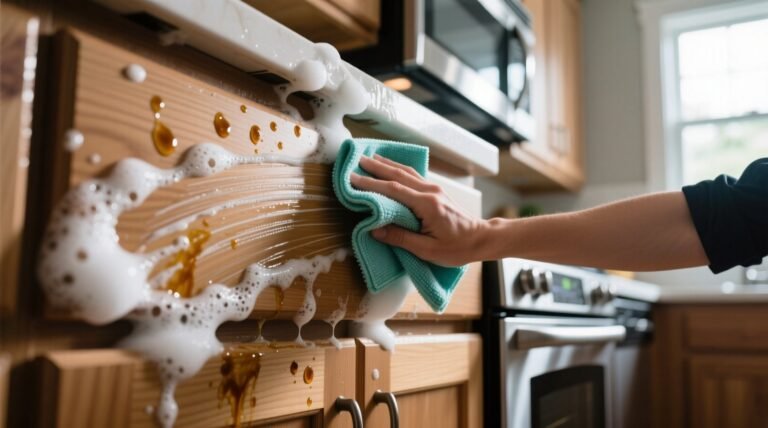 How to degrease kitchen cabinets science backed non damaging method.jpg