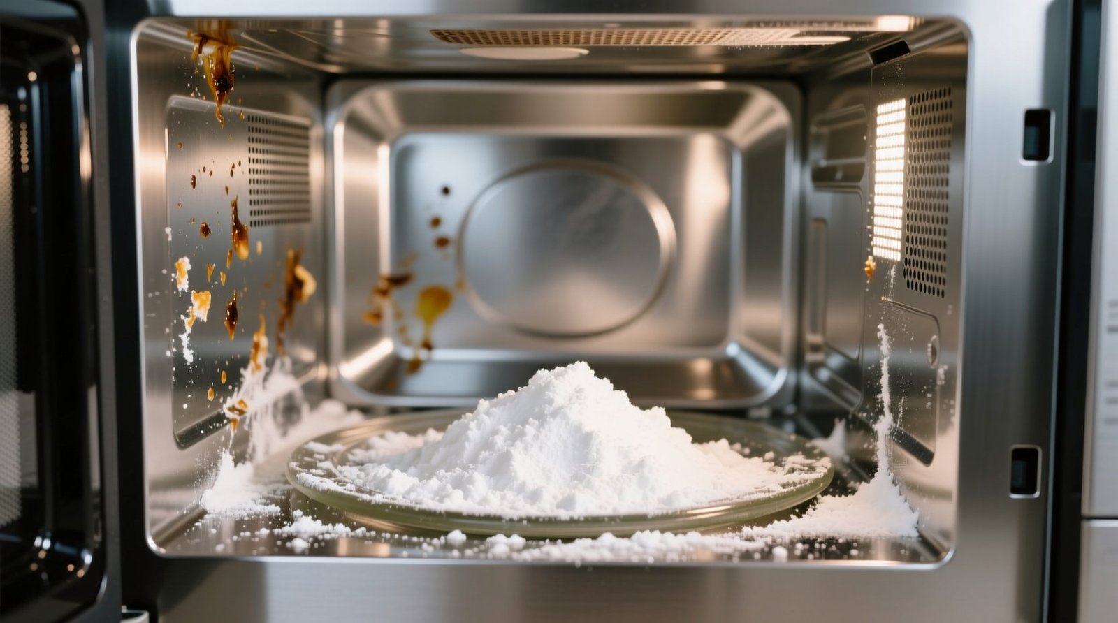 How to deodorize and clean a microwave with baking soda and water.jpg