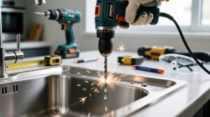 How to drill into a stainless steel sink step by step guide.jpg