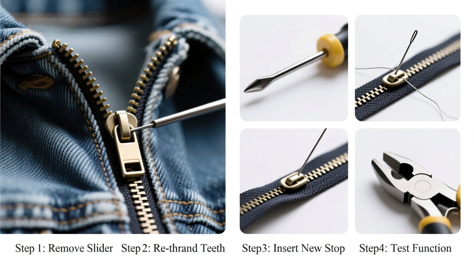 How to fix broken zipper textile chemists permanent repair guide.jpg