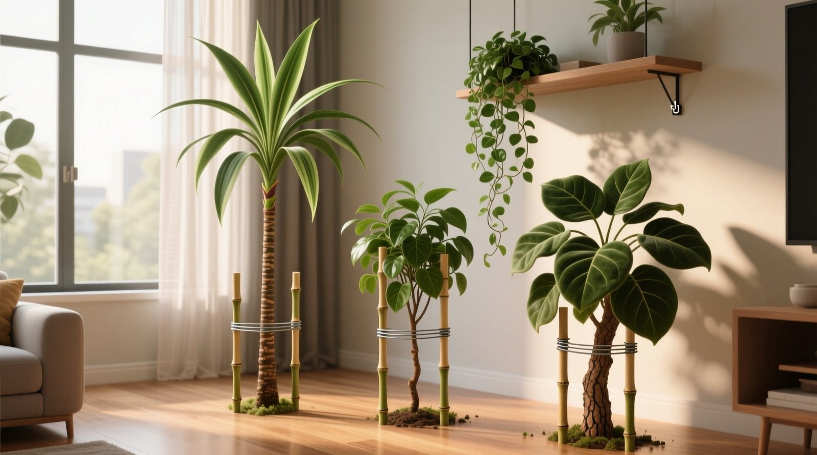 How to fix leggy houseplants pruning light care guide.jpg