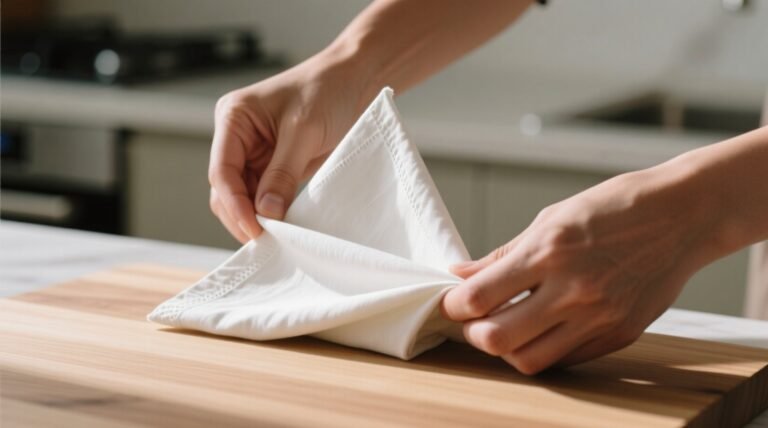 How to fold cloth napkins the textile engineered method.jpg