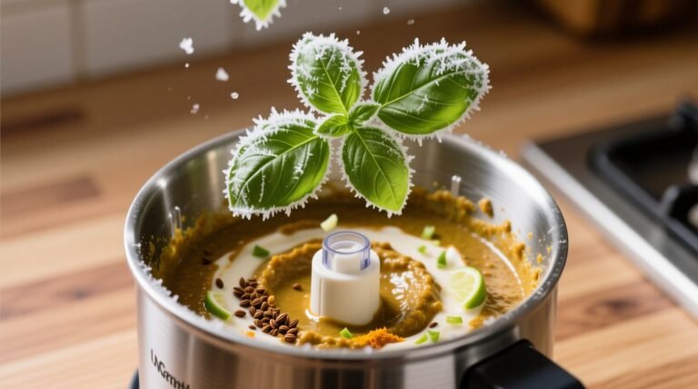 How to freeze basil leaves for food processor pesto curry paste.jpg