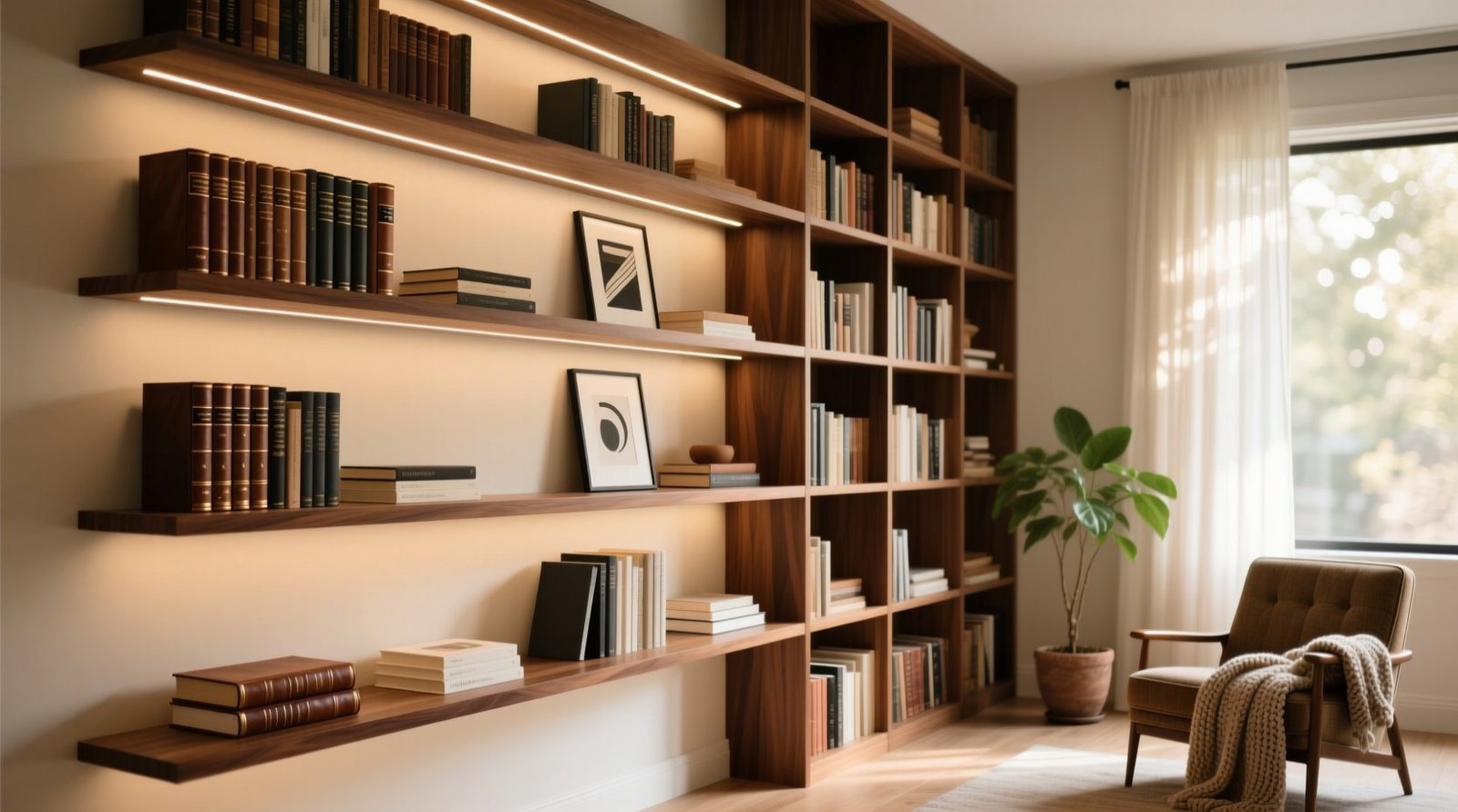 How to get picture perfect bookshelves styling spacing science.jpg