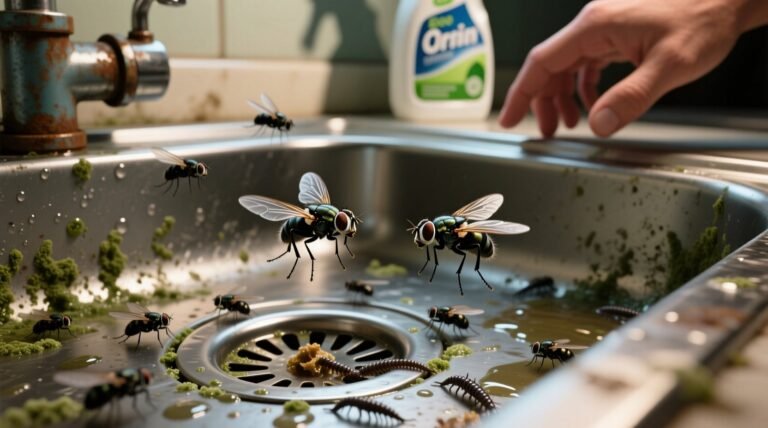 How to get rid of drain flies safely permanently eco cleaning guide.jpg