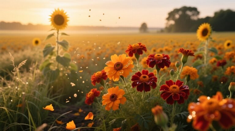 How to grow marigold big tall full flowering varieties explained.jpg