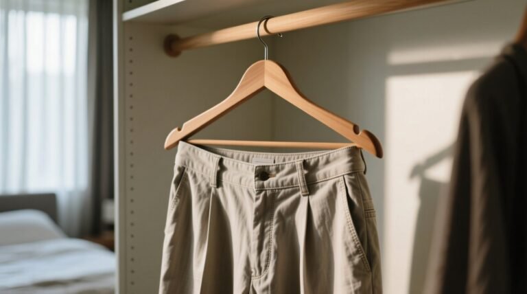 How to hang pants on hanger science backed methods for every fabric.jpg